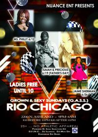 Nuance Ent presents... Grown & Sexy Sundays (G.A.S.S.)