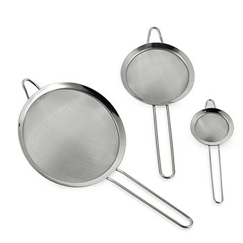 Fine Mesh Stainless Steel Strainer/Skimmer Check Listing For Available Sizes
