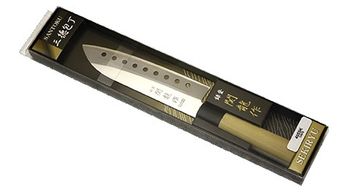 Item Number: 402634 Description: 6-3/4" 'Sekiryu' Sushi Chef Knife With Holes Wood Handle
