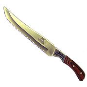 Item Number: WH1917 Description: Carving Knife Wood Handle
