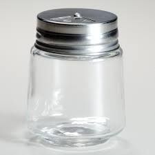 Item Number: 10059 Description: 5oz. Spice/Cheese Shaker Stainless Steel Top
