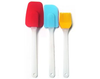 Item Number: 30023 Description: 10" Silicone Spatula Asst. Colours
