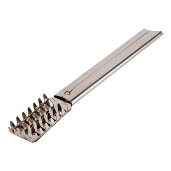Item Number: L24002 Description: 8-3/4" Stainless Steel Fish Scale Remover
