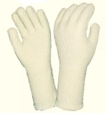 Item Number: MT-13 Description: 15" High Heat Terry Cloth Glove
