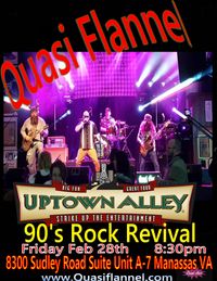 Quasi Flannel Rocks The L&B grill   (Lion and Bull)