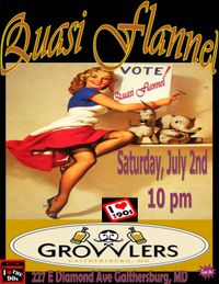 Quasi Flannel at Growlers