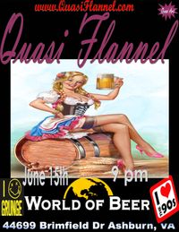 Quasi Flannel Live at World of beer
