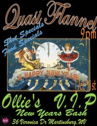 Quasi Flannel Brings in the New Year at Ollie's VIP