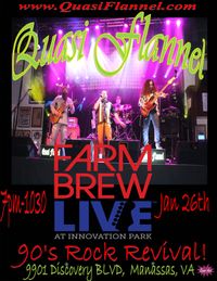 Quasi Flannel Rocks Farm Brew Live!