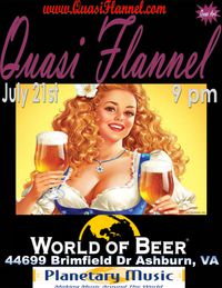 Quasi Flannel Live at World of beer