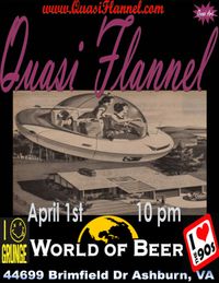 Quasi Flannel at World Of beer