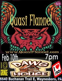 Quasi Flannel Rocks The Dawg House