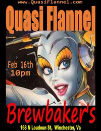 Quasi Flannel Live at Brewbakers