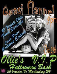 Quasi Flannel Halloween Party 