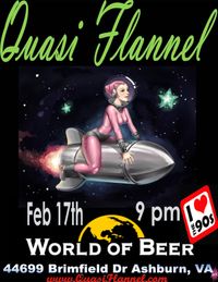 Quasi Flannel Rocks World of Beer