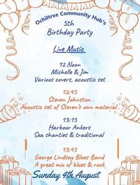 Ochiltree Community Hub's 5th Birthday Party!
