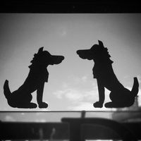 Twa Dugs in Ayr
