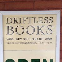 Driftless Books, with Sandler