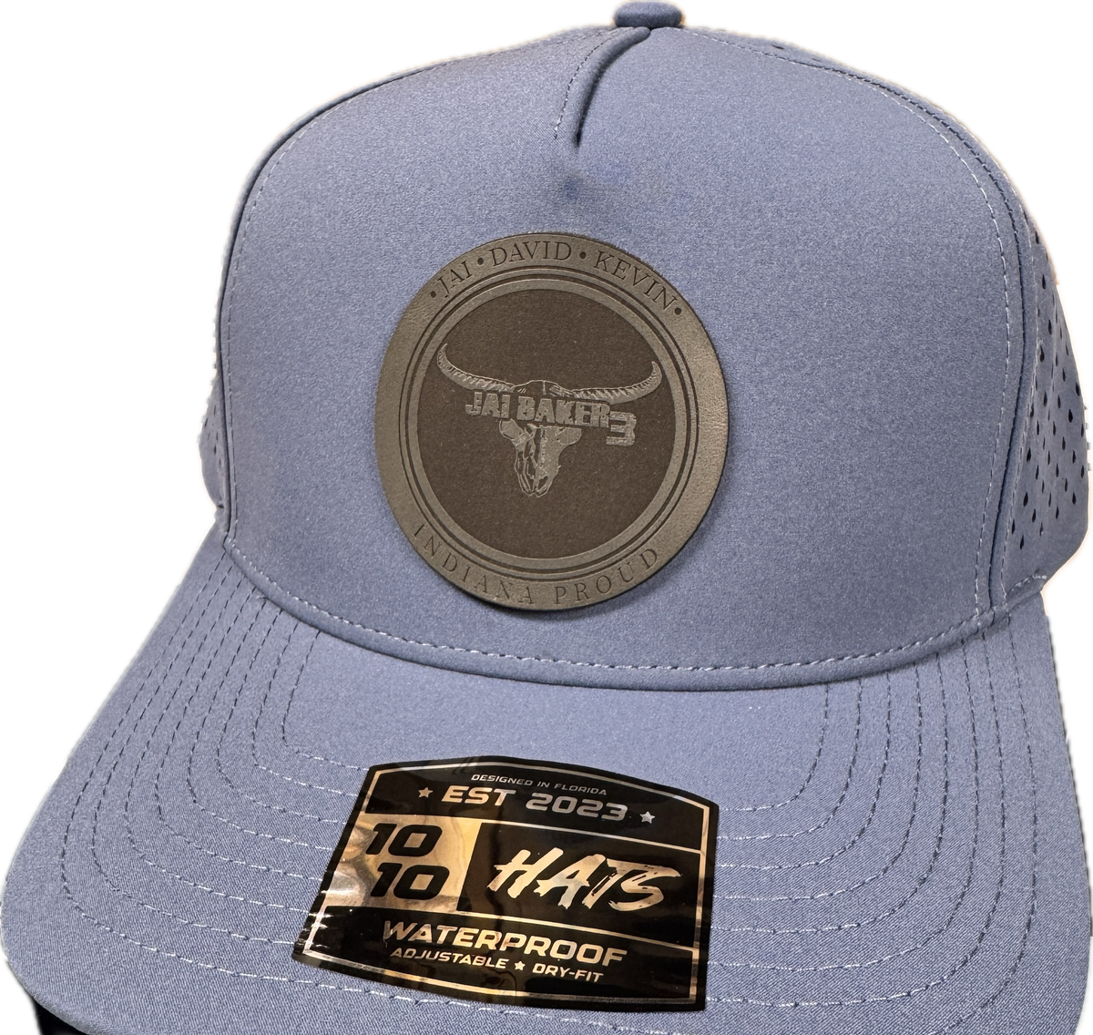 Round Logo Hat (Navy/Charcoal)