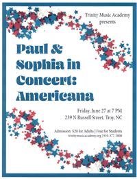 Paul and Sophia play Americana!