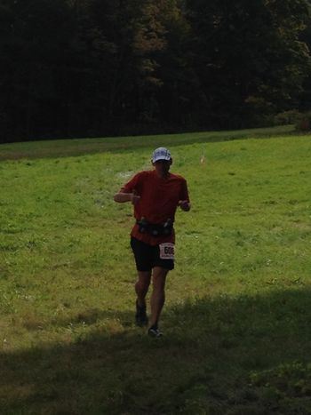Half way - 16.7 miles
