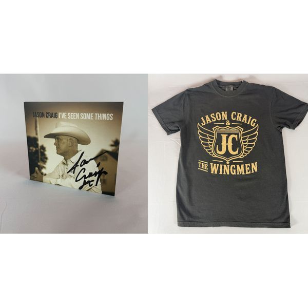Shirt & Signed CD Bundle
