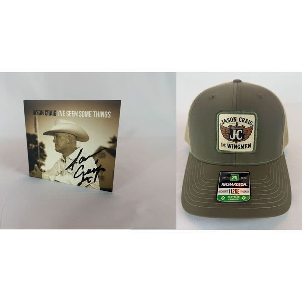 Hat & Signed CD Bundle