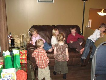 some of the children at our christmas banquet
