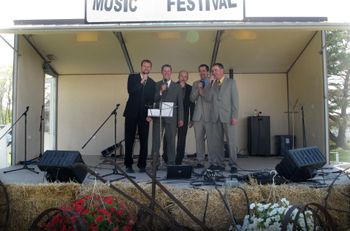 Singin at the South Oaks Music Festival.
