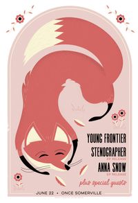 Anna Snow CD Release Show w/ Young Frontier and Stenographer