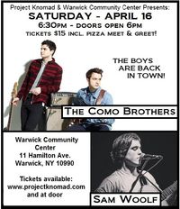 Sam Woolf and The Como Brothers