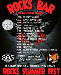 Rocks Bar Summer Fest!