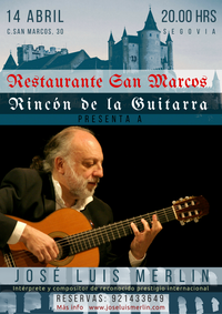 José Luis Merlin en Segovia!