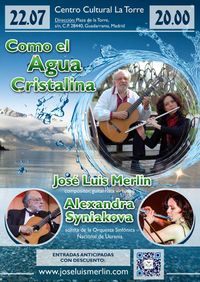 "Como el Agua Cristalina" - en La Torre
