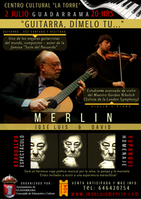 Homenaje a A.Yupanqui -"GUITARRA, DIMELO TU". José Luis Merlin & David Merlin