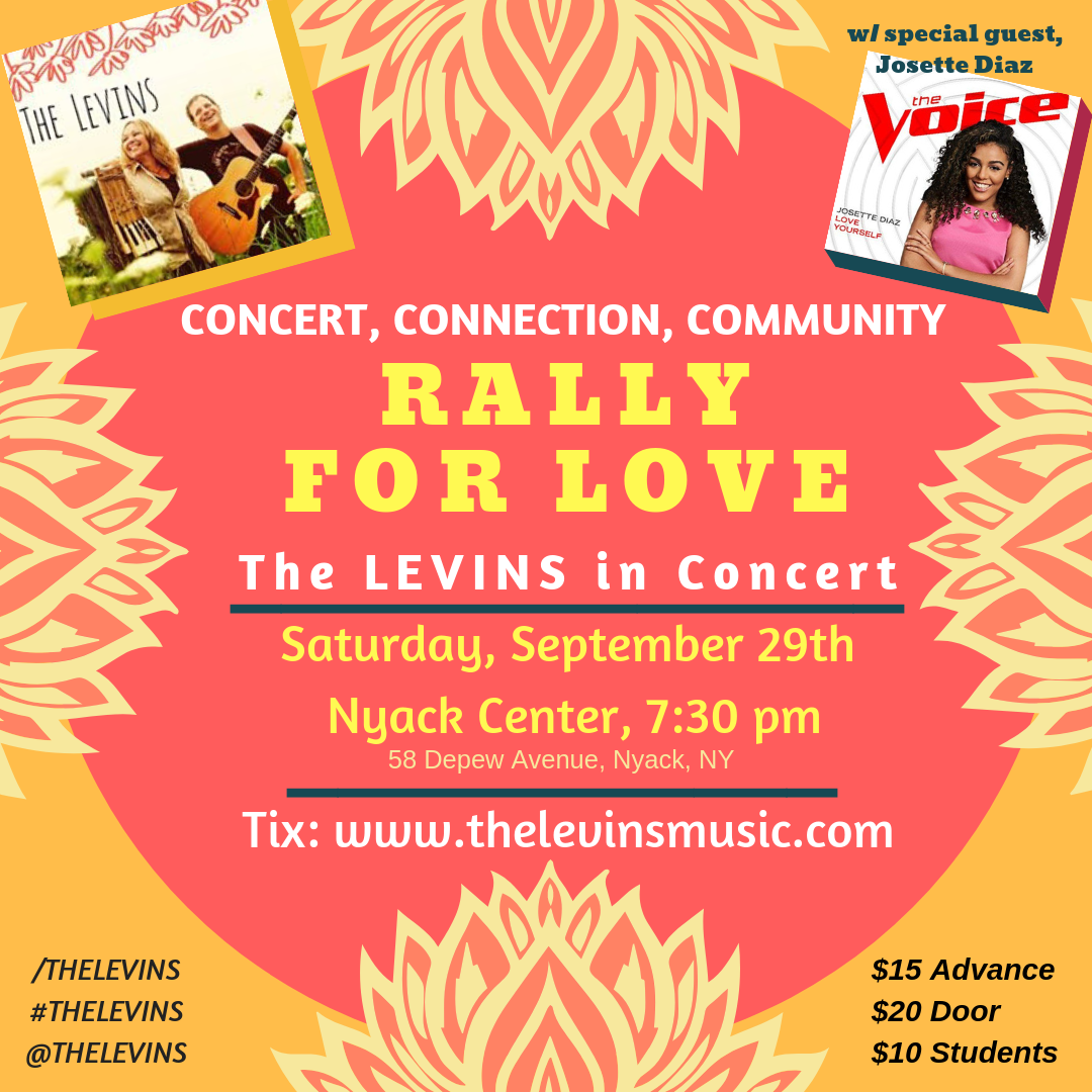 Rally for Love - Advance sale is over- Tix available at the door tonight!