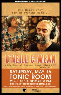 O'NEILL & WEAN's Reunion Show/Album Release