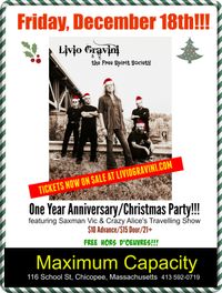 Livio Gravini & the Free Spirit Society One Year Anniversary/Christmas Party!!!