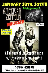 American Zeppelin (Unplugged) @ The Sky Box