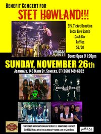 Strong for Stet Benefit Concert @ Joanna's, Somers, CT