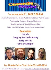 Nights of Columbus Fundraiser 