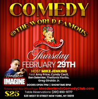 Comedy @ The World Famous Copacabana 