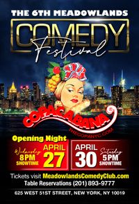 Meadowlands Comedy Festival @ The Copacabana 