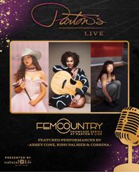 FemCountry Showcase Series presents Abbey Cone, Rissi Palmer, and Corrina