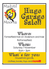 Madjitil Moorna GARAGE SALE FUNDRAISER