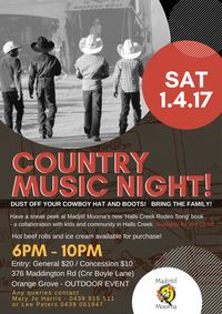 HALLS CREEK RODEO SONG event