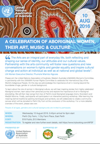 UN Indigenous Women's Day Event