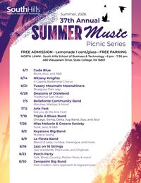 Summer Music Picnic Series at South Hills