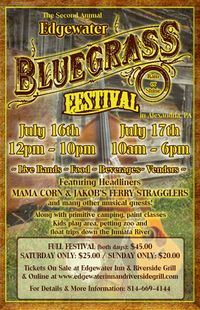 Edgewater Bluegrass Festival