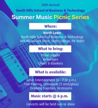 Summer Picnic Series at South Hills